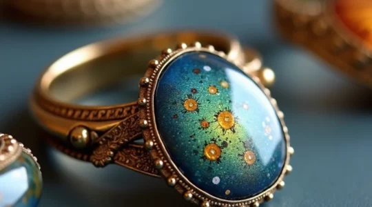 Résine brillante